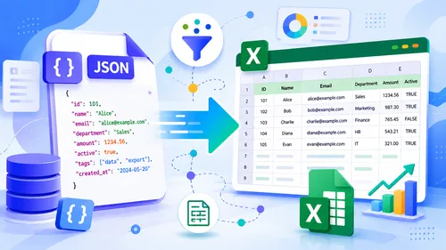 如何将 JSON 转换为 XLSX：从数据整理到表格导出的一篇实用指南