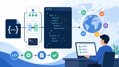 JSON Translate のベストプラクティス：開発者向け高効率ローカライゼーション戦略