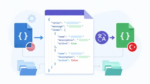 JSONファイルの英語からトルコ語への翻訳ガイド：JSON Translate で簡単に進める方法